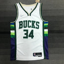 Camiseta Regata NBA Milwaukee Bucks Nike Masculina - Branca