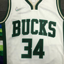 Camiseta Regata NBA Milwaukee Bucks Nike Masculina - Branca