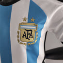 Camisa Infantil Argentina 2022 Copa Do Mundo - [FRETE GRÁTIS]