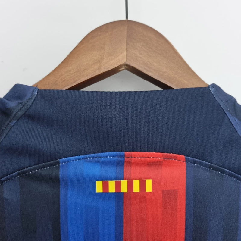Nova Camisa Barcelona 22/23 - Camisa 1 [PERSONÁLIZAVEL]