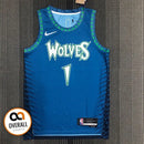 Camisa Regata NBA Nike Minnesota Timberwolves 2022 Azul