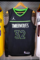 Camisa Regata NBA Nike Minnesota Timberwolves 2022/2023 Preta