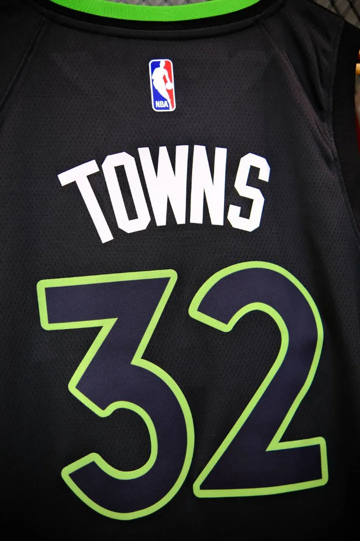 Camisa Regata NBA Nike Minnesota Timberwolves 2022/2023 Preta
