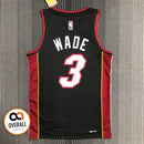 Camisa Regata NBA Miami Heat - Preta 2023