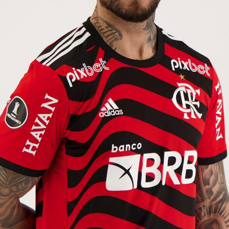 Nova Camisa Flamengo - Camisa 3 + Patrocinadores 2022 [FRETE GRÁTIS]