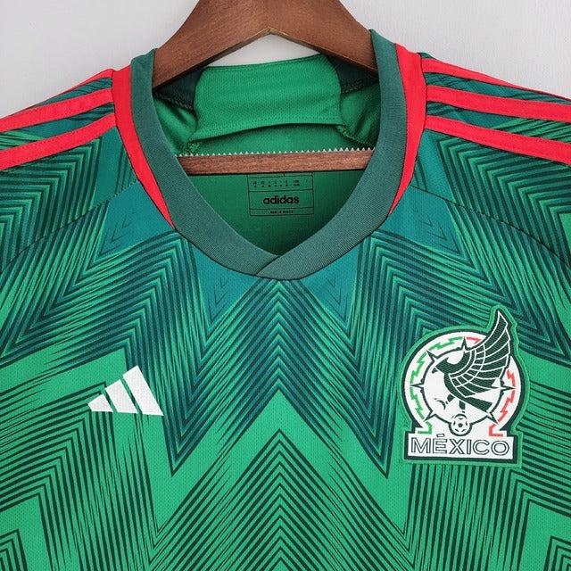 Nova Camisa Seleção do México 22/23 - Camisa 1 [PERSONÁLIZAVEL]