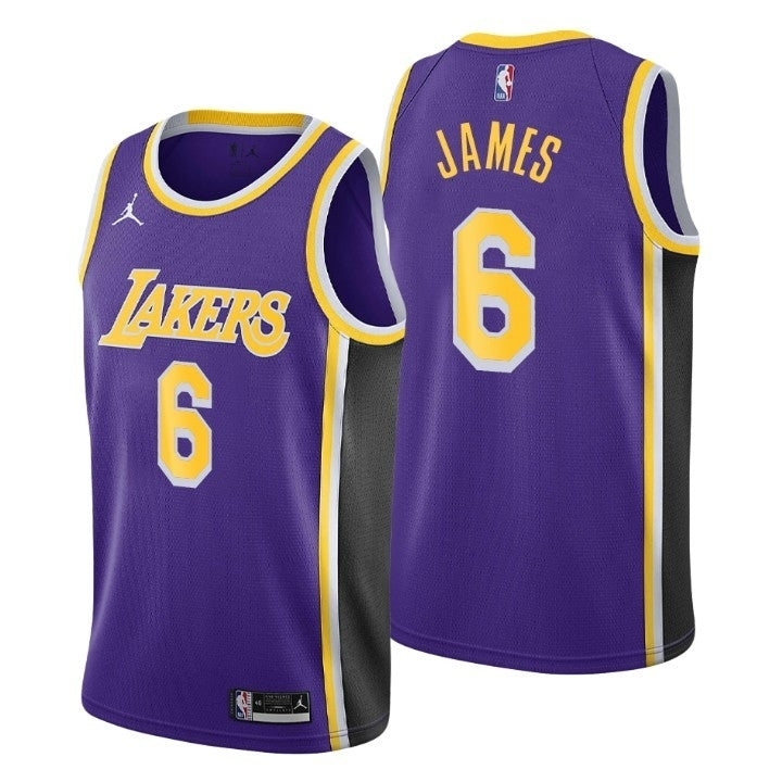 Camiseta Regata NBA Los Angeles Lakers Nike Masculina - Roxa